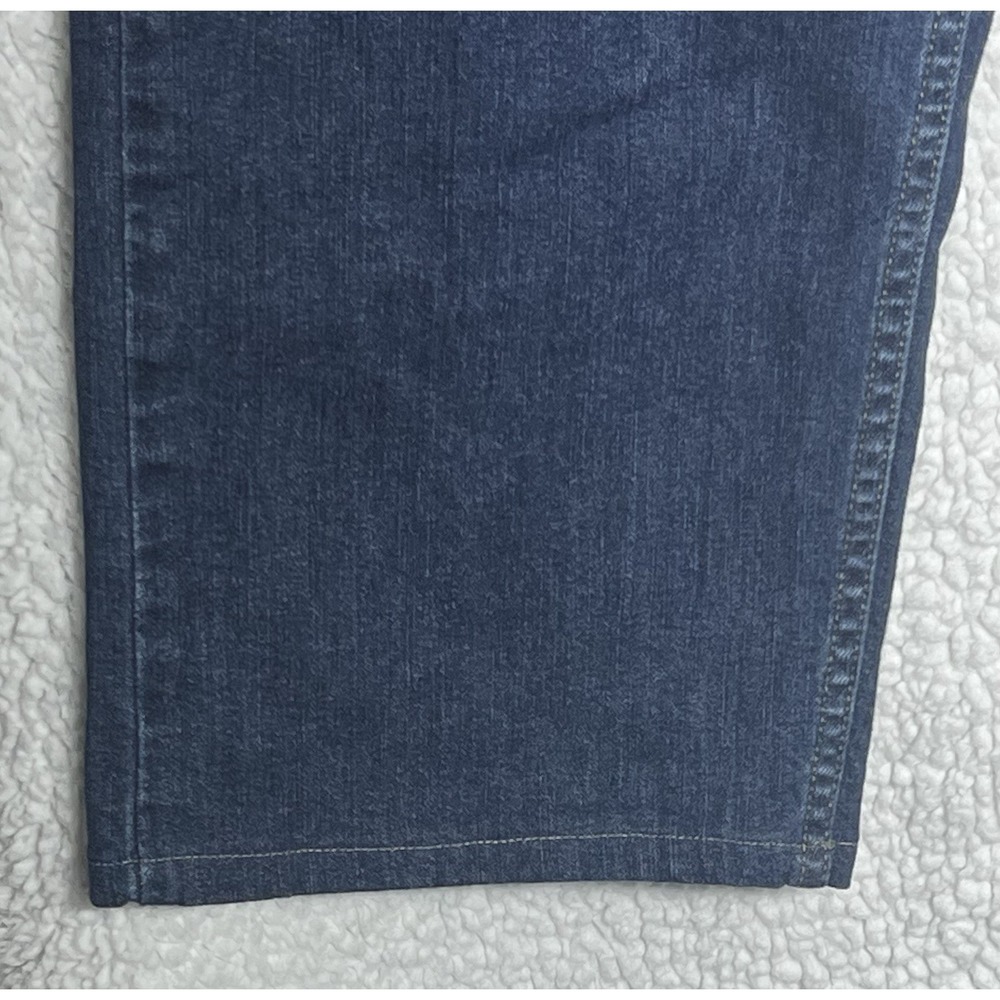 Levi's 505 Jeans Mens 40x30 Blue Regular Fit Straight Leg Dark Wash Denim (READ) - Picture 2 of 11